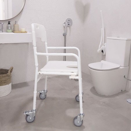 Silla para Ducha Plegable con Ruedas Tarifa