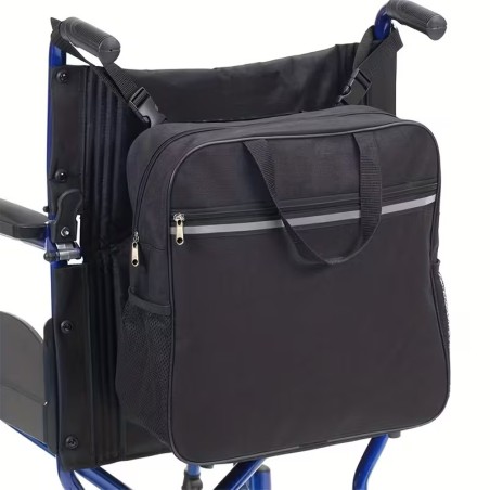 Mochila con Cremallera para Silla de Ruedas