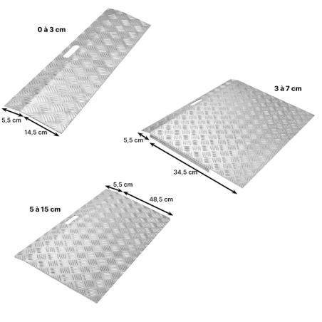 Rampa para Umbral de Aluminio