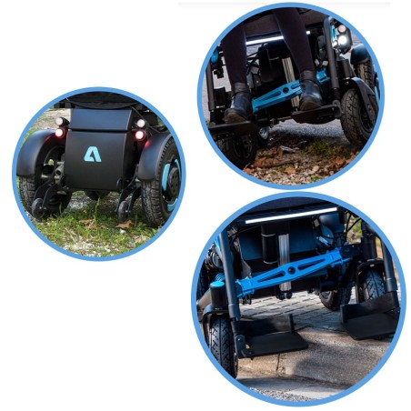 Silla de Ruedas Eléctrica Basculante Atlantik Flex