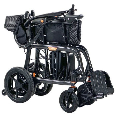 Silla de Ruedas Eléctrica de Carbono Plegable R800