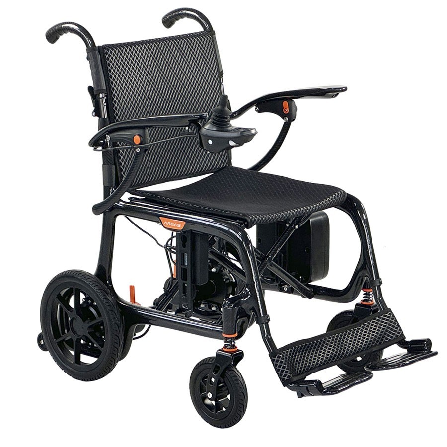Silla de Ruedas Eléctrica de Carbono Plegable R800