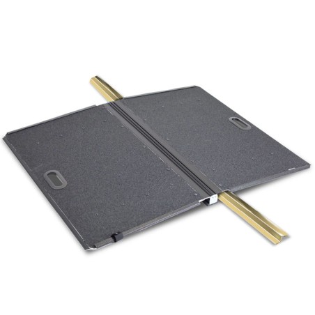 Rampa Plegable Antideslizante para Silla de Ruedas