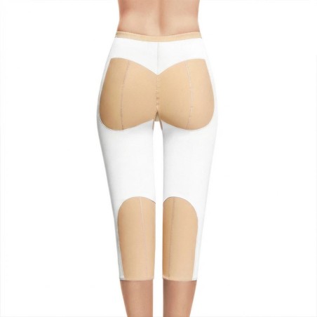 Faja para Liposucción Hasta Debajo de Rodilla Con Refuerzos VOE