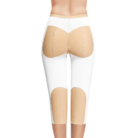 Faja para Liposucción Hasta Debajo de Rodilla Con Refuerzos VOE