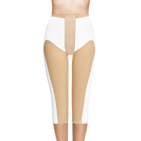 Faja para Liposucción Hasta Debajo de Rodilla Con Refuerzos VOE