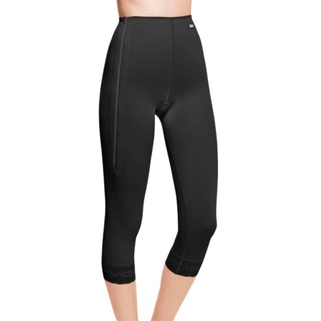 Faja para Liposucción por Debajo de Rodilla Con Cremalleras VOE