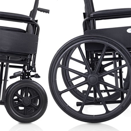 Silla de Ruedas Manual Plegado Simple