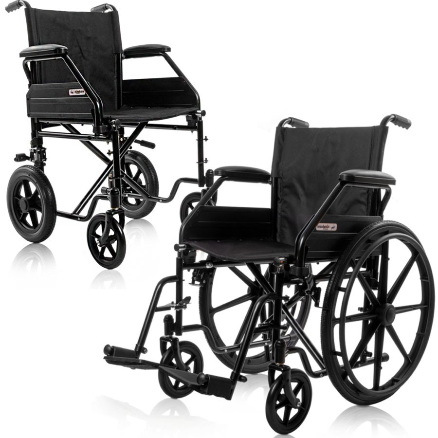 Silla de Ruedas Manual Plegado Simple