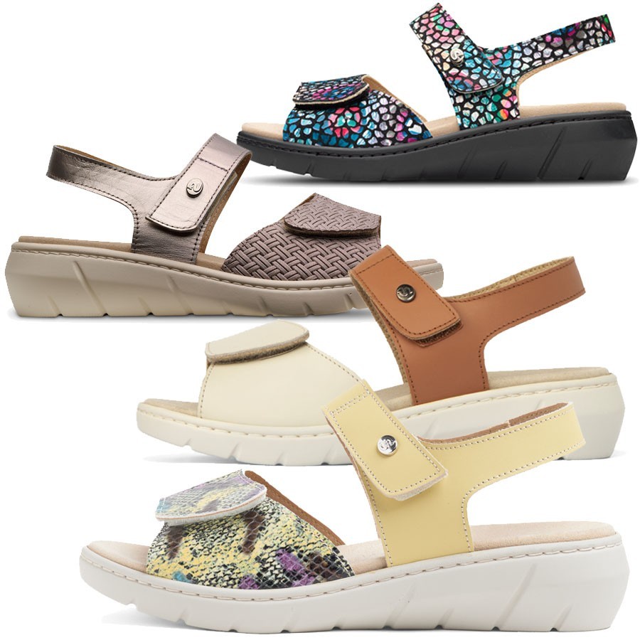 Sandalias Multicolor de Línea Básica