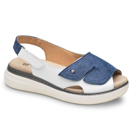 Sandalias de Ancho Especial con Apertura Total