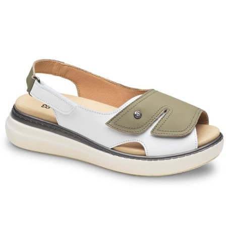 Sandalias de Ancho Especial con Apertura Total
