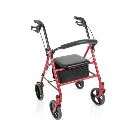 Rollator Plegable Teti Con Asiento y Bolso Incluido
