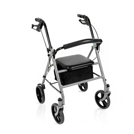 Rollator Plegable Teti Con Asiento y Bolso Incluido