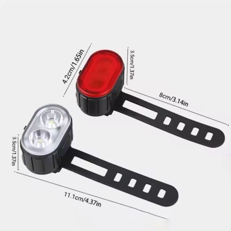 Kit de Luces para Scooter, Silla de Ruedas y Andadores