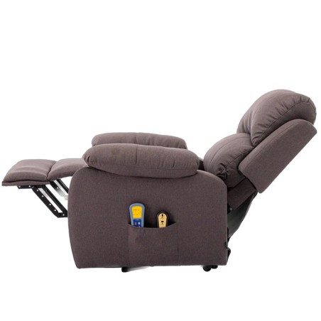 Sillón Relax Eléctrico Elevable con Masaje y Calor