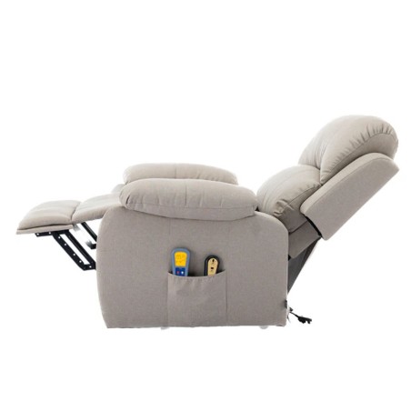 Sillón Relax Eléctrico Elevable con Masaje y Calor