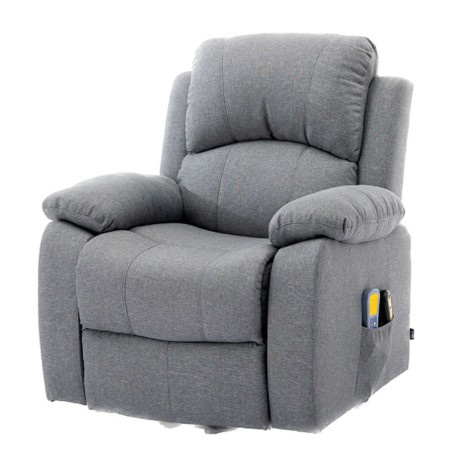 Sillón Relax Eléctrico Elevable con Masaje y Calor