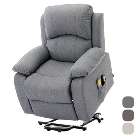 Sillón Relax Eléctrico Elevable con Masaje y Calor