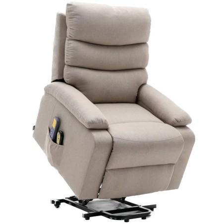 Sillón Relax Eléctrico con Incorporador, Masaje y Calor