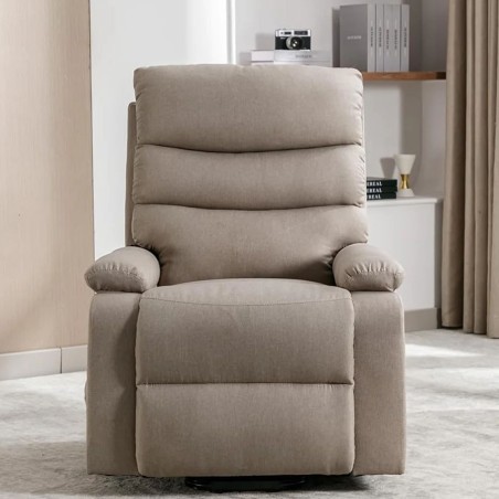 Sillón Relax Eléctrico con Incorporador, Masaje y Calor
