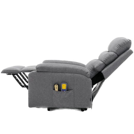Sillón Relax Eléctrico con Incorporador, Masaje y Calor
