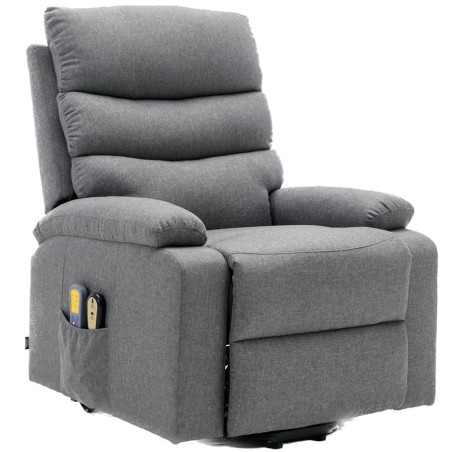 Sillón Relax Eléctrico con Incorporador, Masaje y Calor