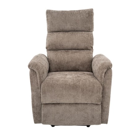 Sillón Relax Eléctrico con Incorporador y Tapizado Chenilla