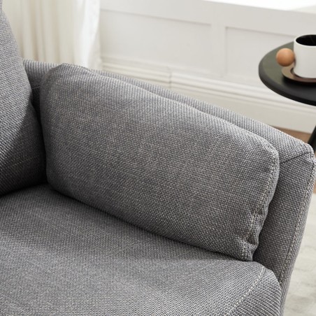 Sillón Relax Eléctrico con Incorporador y Diseño Curvado