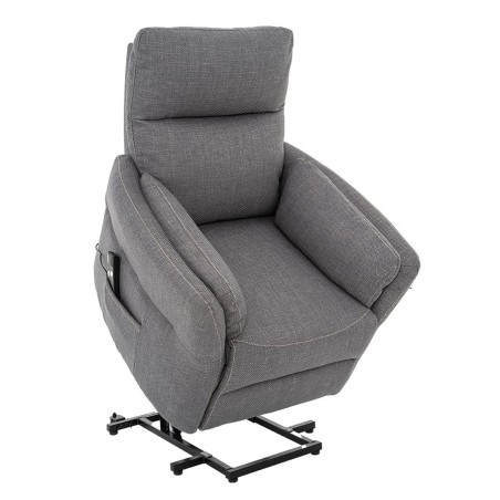 Sillón Relax Eléctrico con Incorporador y Diseño Curvado