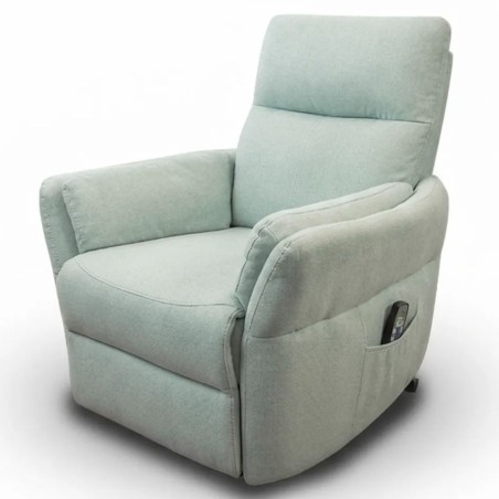 Sillón Relax Eléctrico con Incorporador y Diseño Curvado