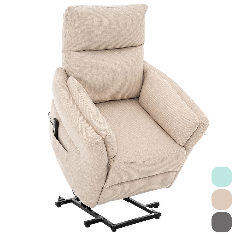 Sillón Relax Eléctrico con Incorporador y Diseño Curvado