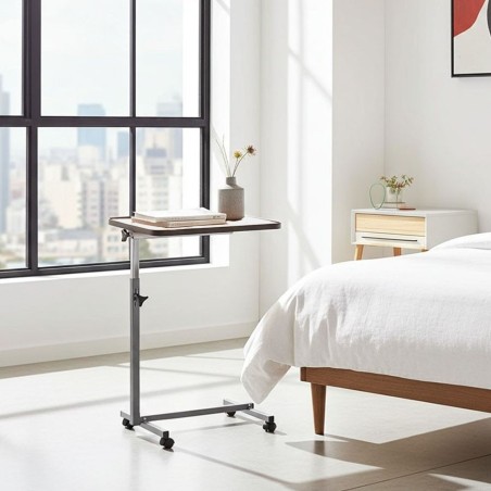 Mesa Auxiliar para Cama Regulable en Altura