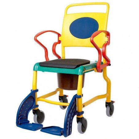 Silla de Ducha y WC Infantil de Aluminio Bonn