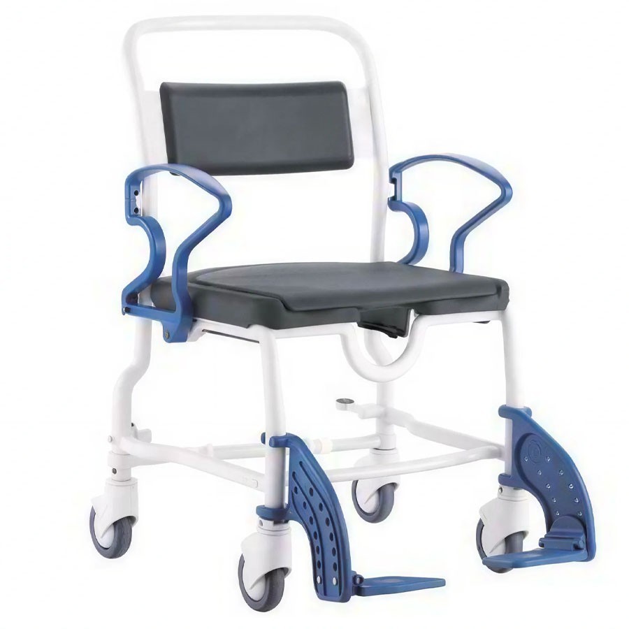Silla de Ducha y WC Resistente con Ruedas Denver