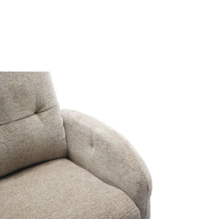 Sillón Relax Eléctrico con 2 Motores Tapizado en Chenilla