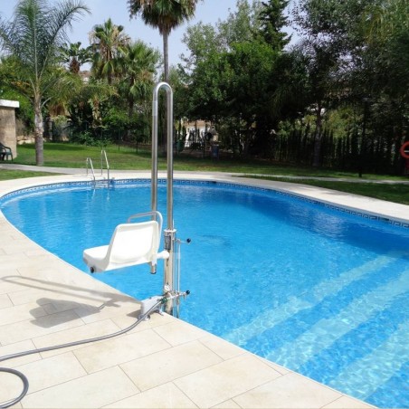 Elevador para Piscina METALU PK Portátil