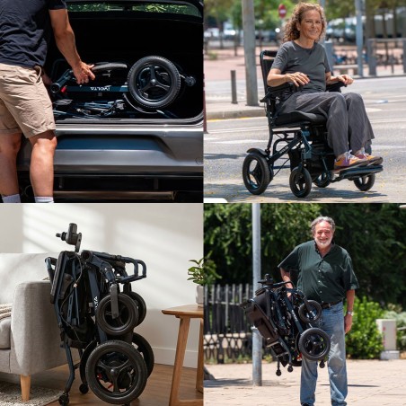 Silla de Ruedas Eléctrica Plegable iVolta - TotalCare