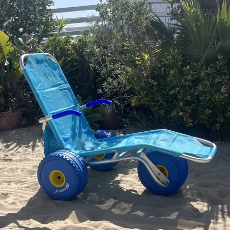 Silla Anfibia con Ruedas para la Playa Oceanic Enjoy
