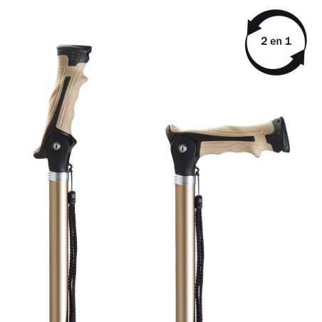Bastón para Trekking 2 en 1