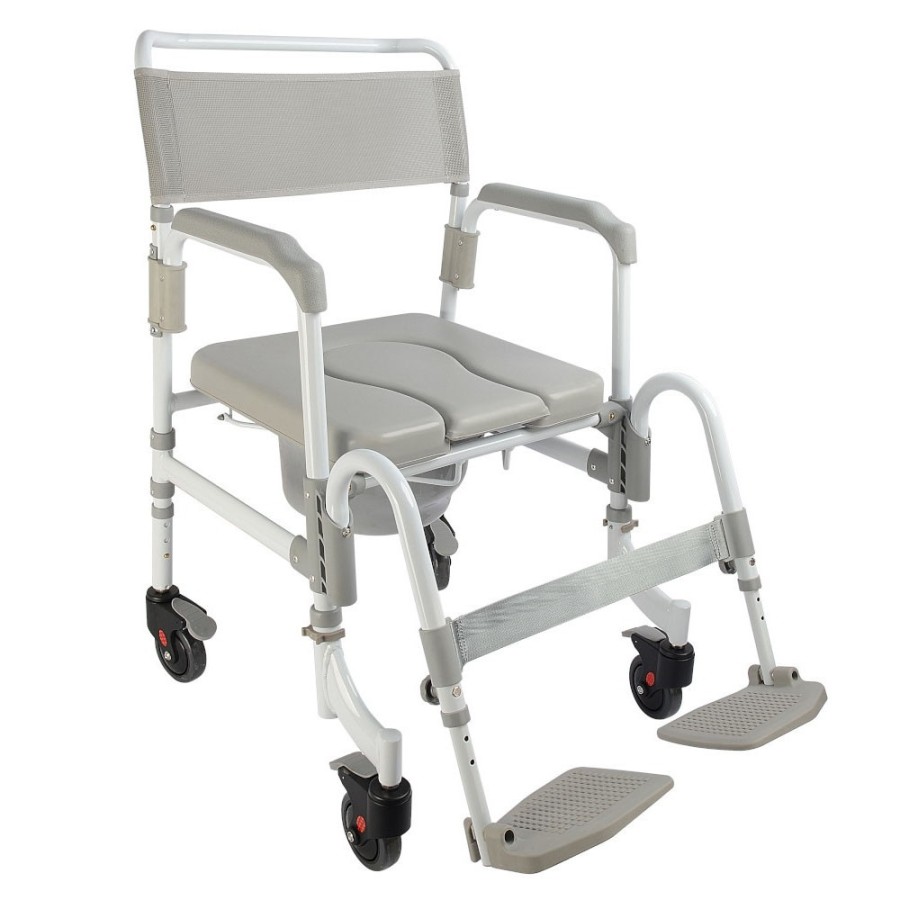 Silla de Transporte y Baño de Aluminio