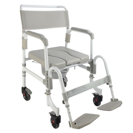 Silla de Transporte y Baño de Aluminio