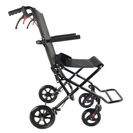 Silla de Ruedas de Transporte Plegable