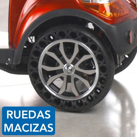 Scooter Eléctrico de 4 Ruedas Faster Veleco