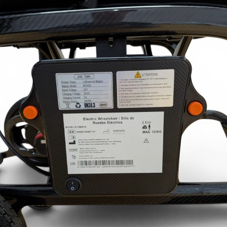 Silla de Ruedas Eléctrica SIT GO Carbon