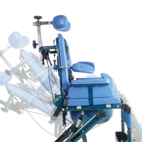 Silla de Ducha y WC Basculante Infantil Pelican