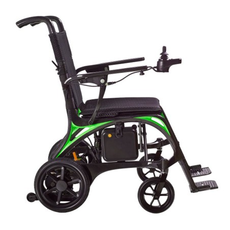 Silla de Ruedas Eléctrica Plegable de Fibra de Carbono R820