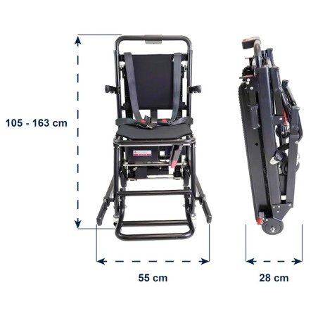 Silla Salvaescaleras Eléctrica Portátil KMINA