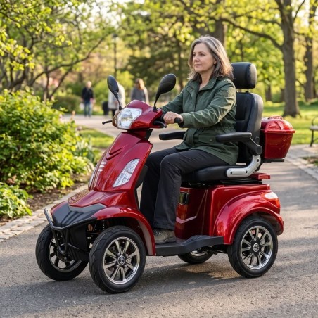 Scooter Eléctrico de Movilidad Tekuon Faster Xtrem Para Personas Mayores