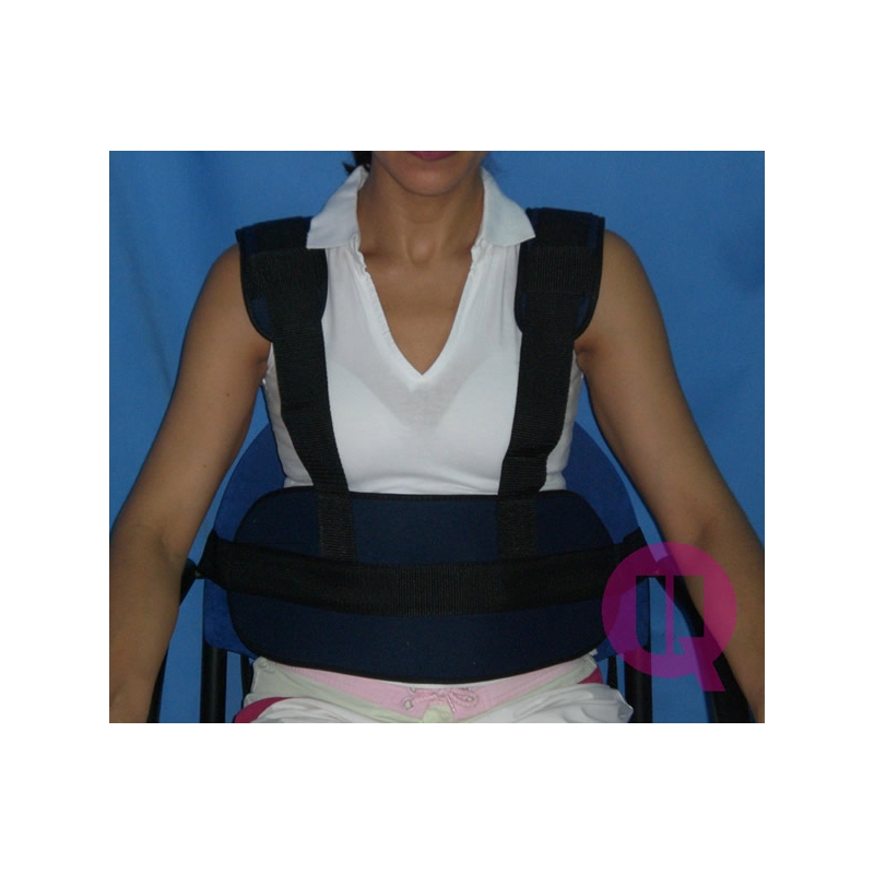 Sujeción Abdominal con Tirantes para Silla de Ruedas Sujeción Abdominal con Tirantes para Silla de Ruedas